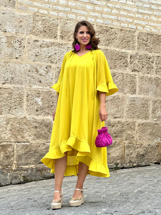 Vestido Casandra Amarillo