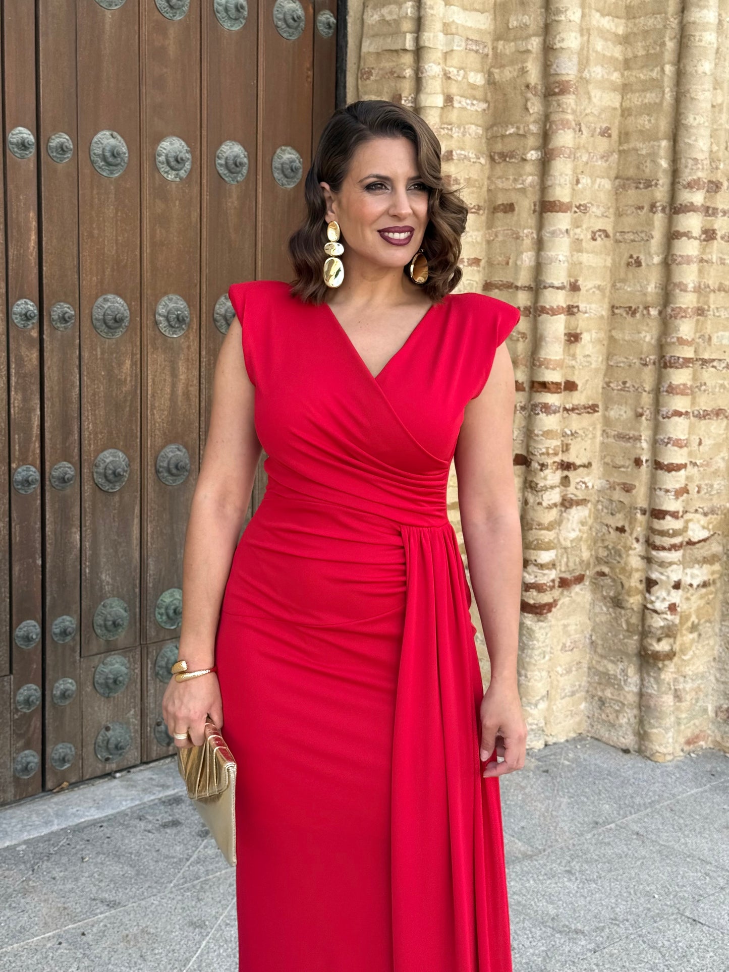 Vestido Rociana Rojo