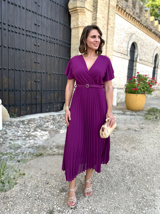 Vestido Valeria Buganvilla