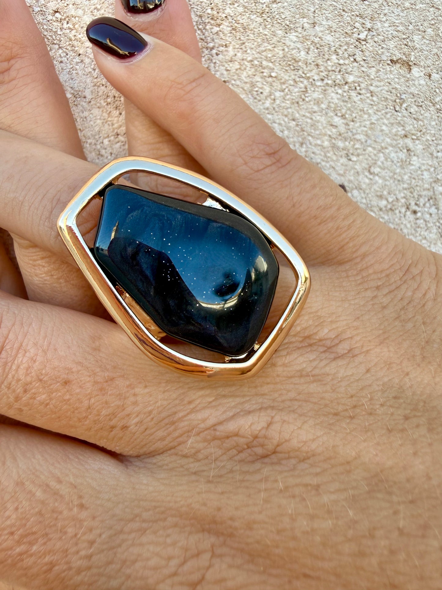 Anillo Nocturno Negro