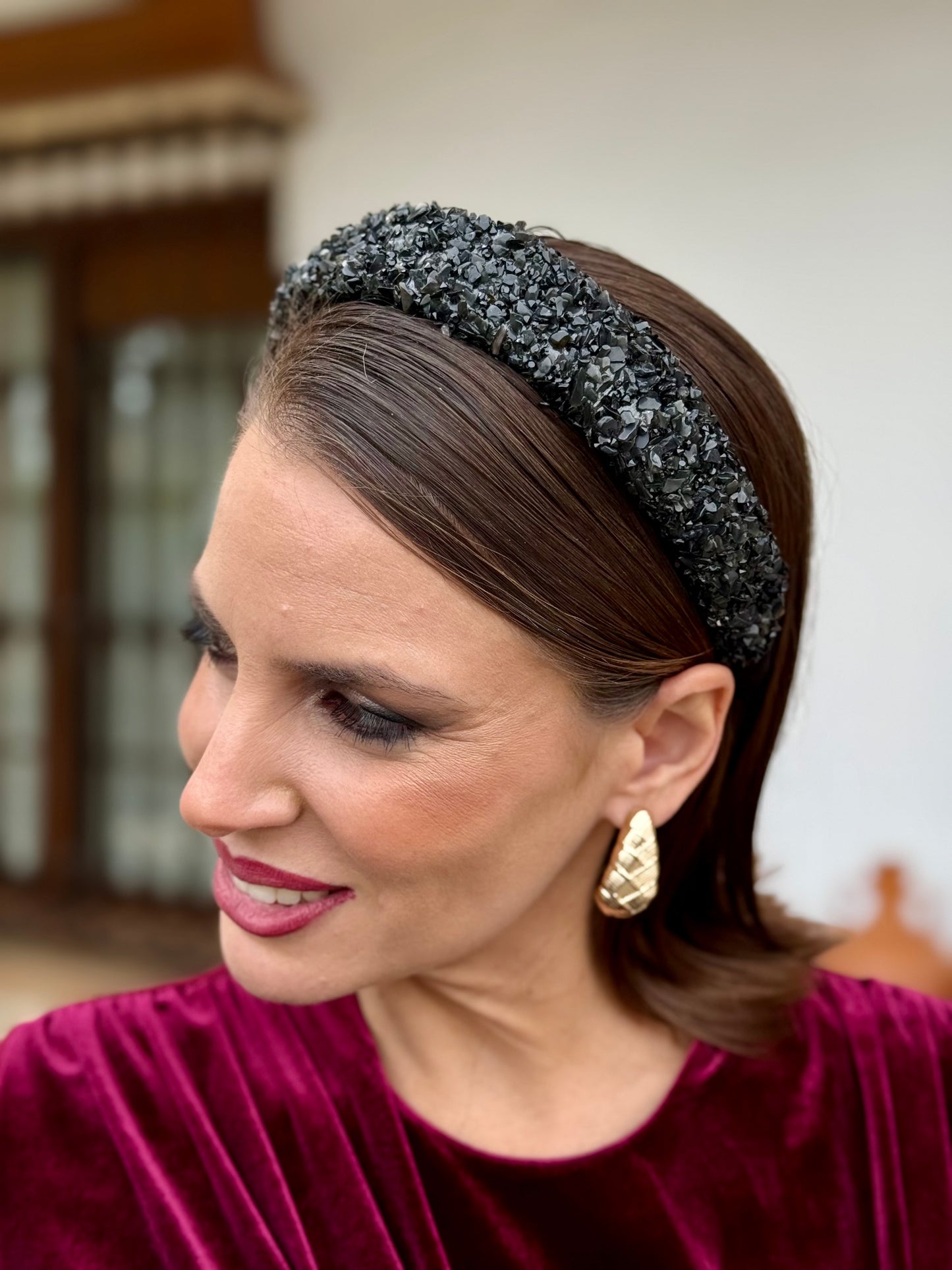 Diadema Piedras Negra