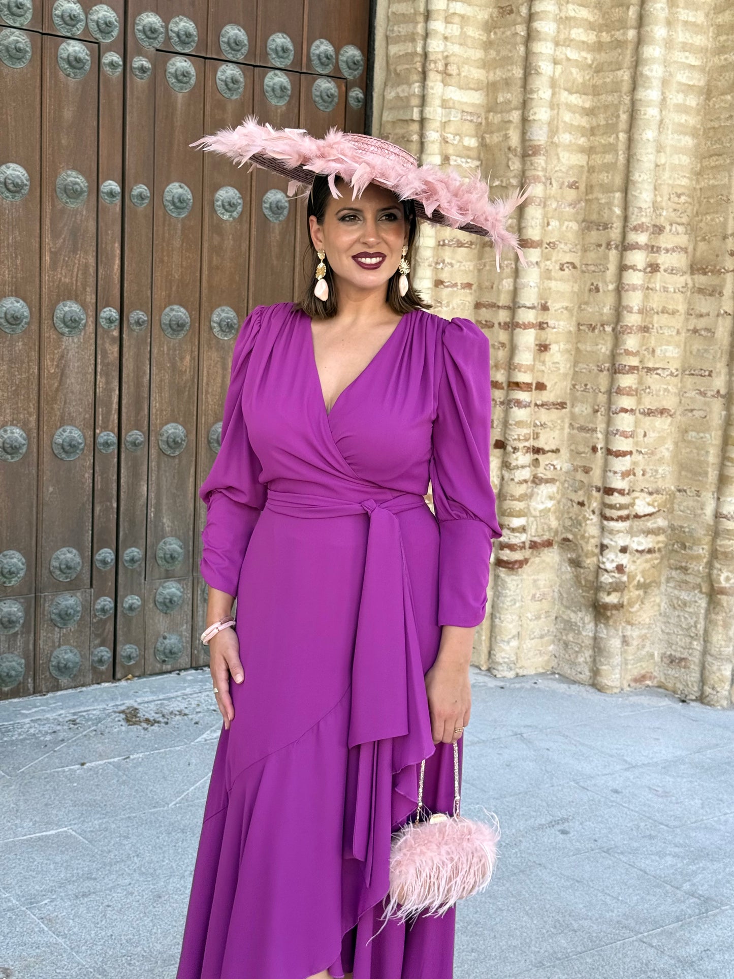 Vestido Isabela Buganvilla