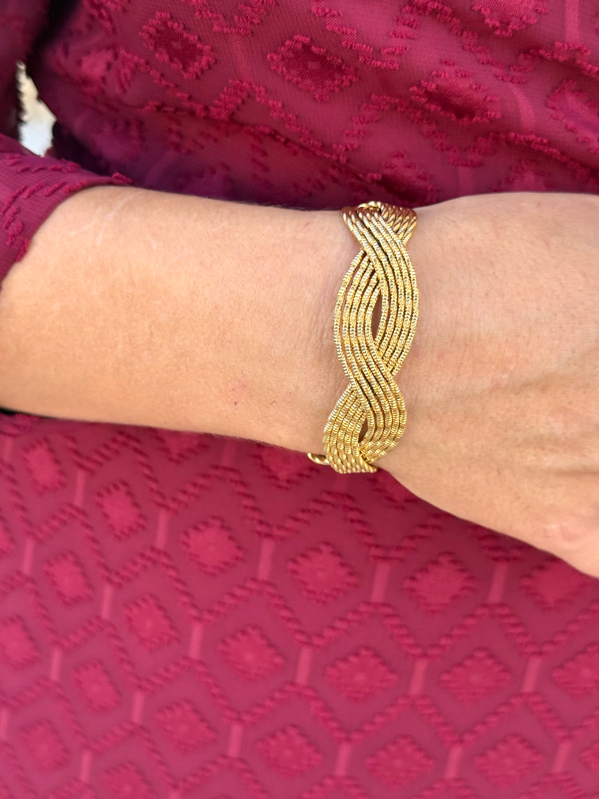 Pulsera Olivia Dorado