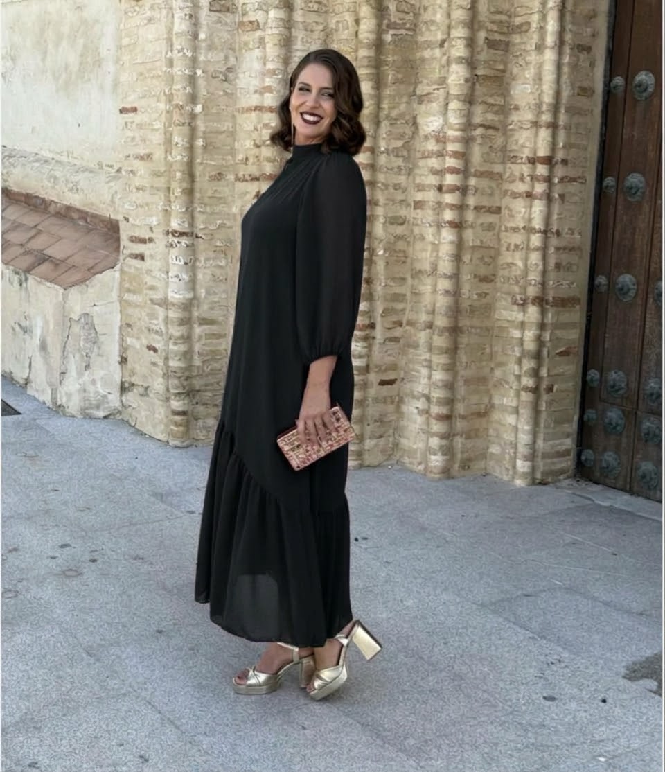 Vestido Amalia Negro