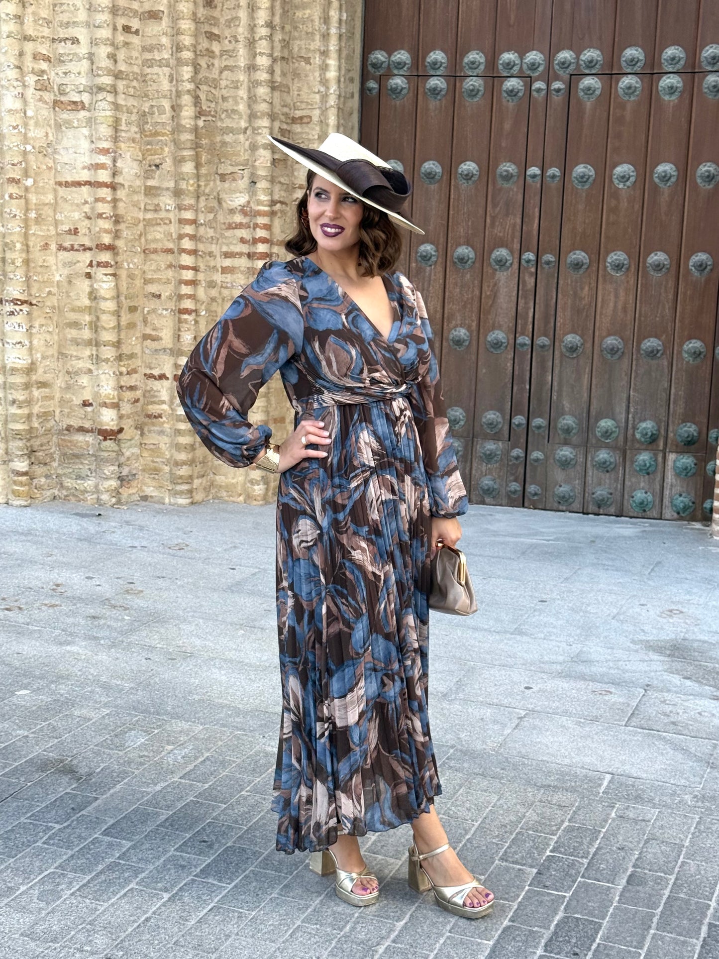 Vestido Nadia Azul