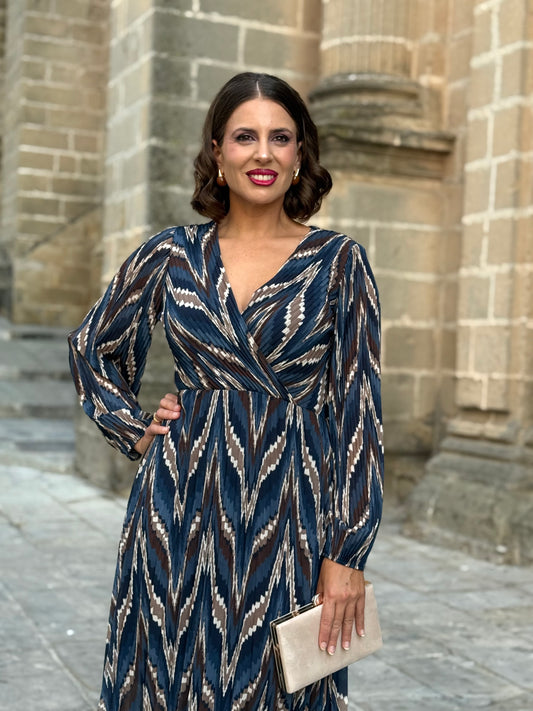 Vestido Boreal Azul