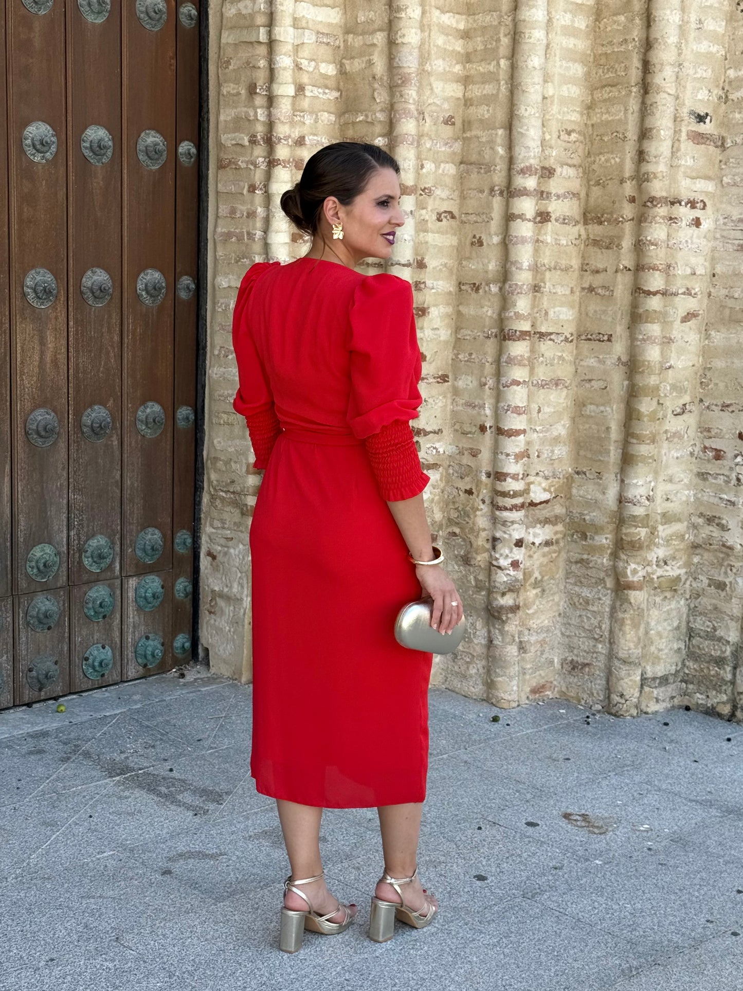 Vestido Vega Rojo