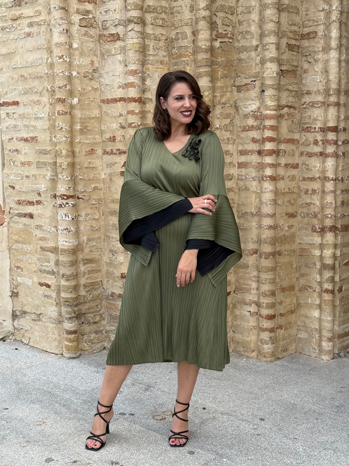 Vestido Miranda Verde Kaki