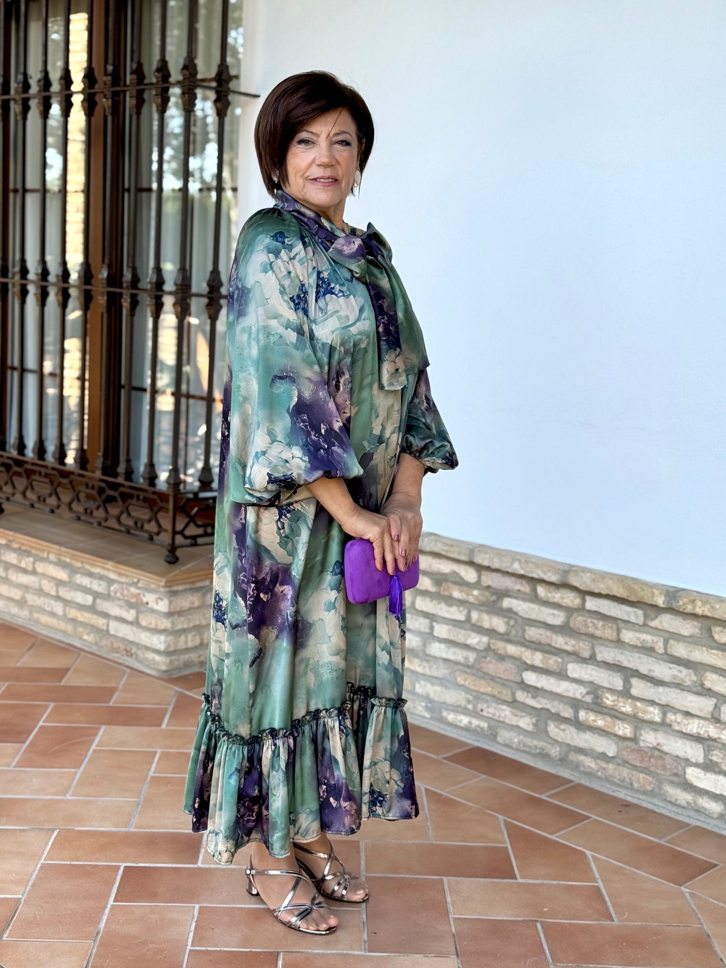 Vestido Karol Petróleo