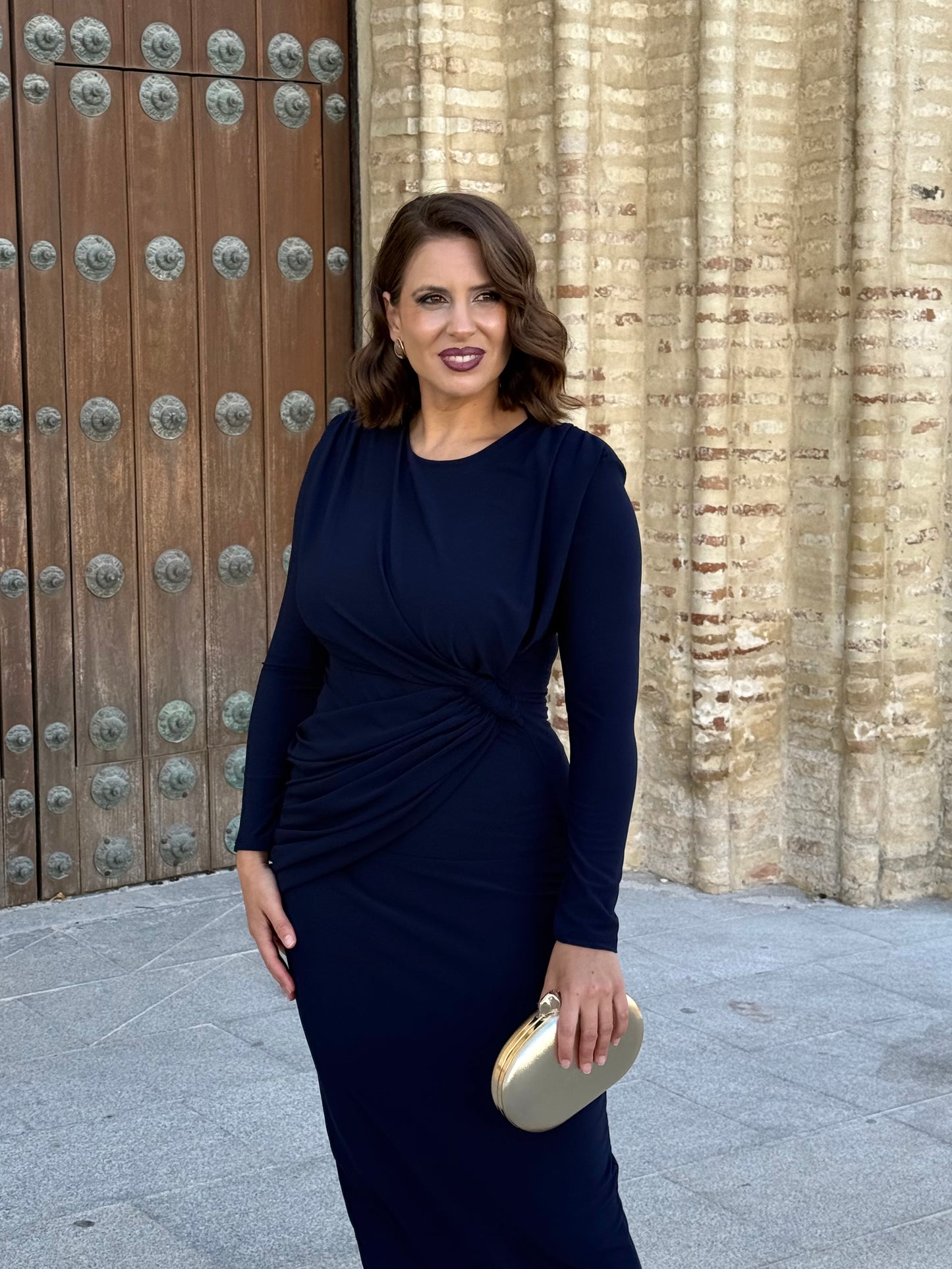 Vestido Cayetana Marino