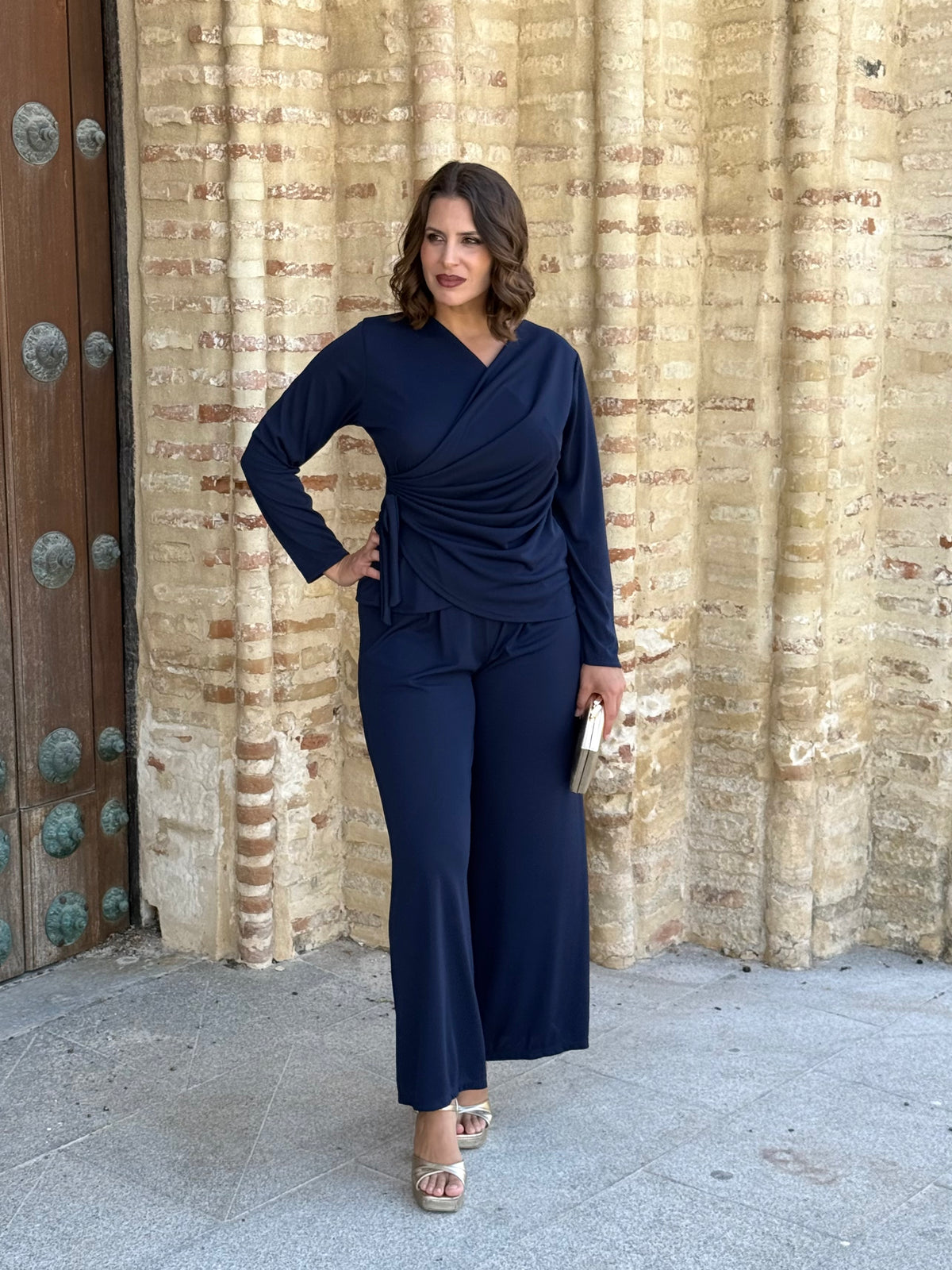Conjunto Mariela Azul Marino