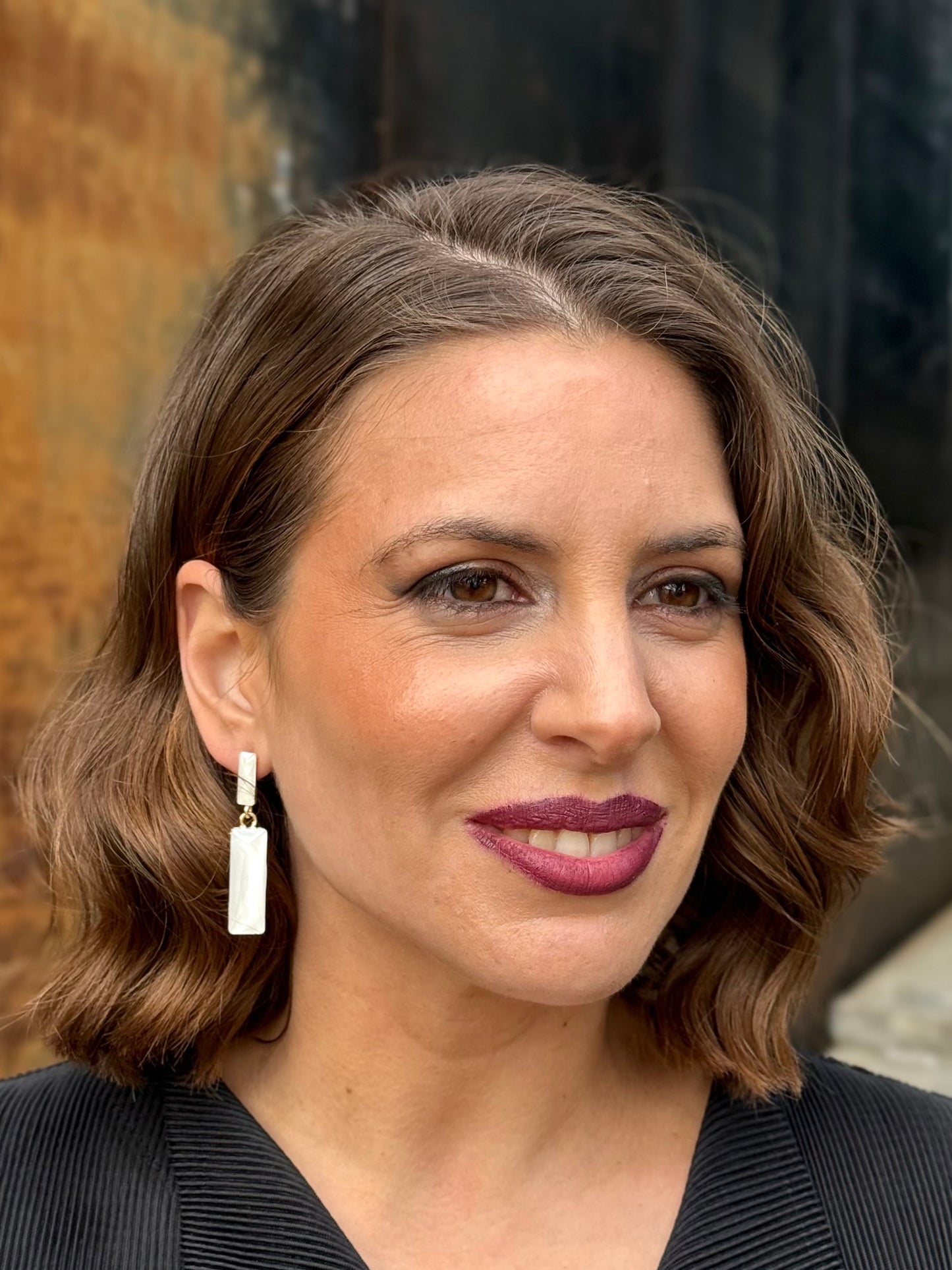 Pendientes Roma Blanco