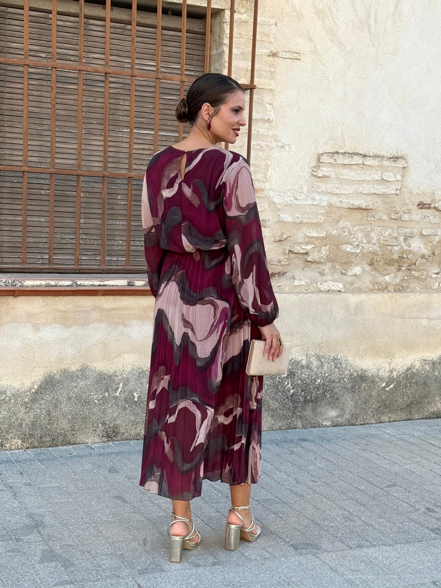 Vestido Bruma Granate