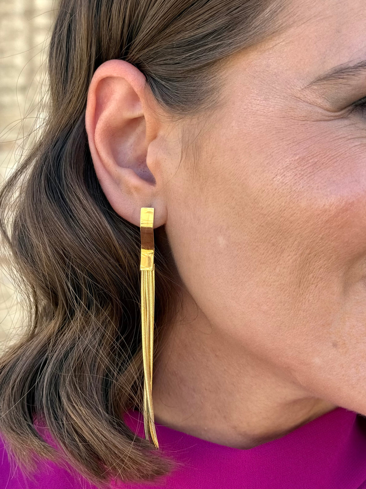 Pendientes Lucena Dorado