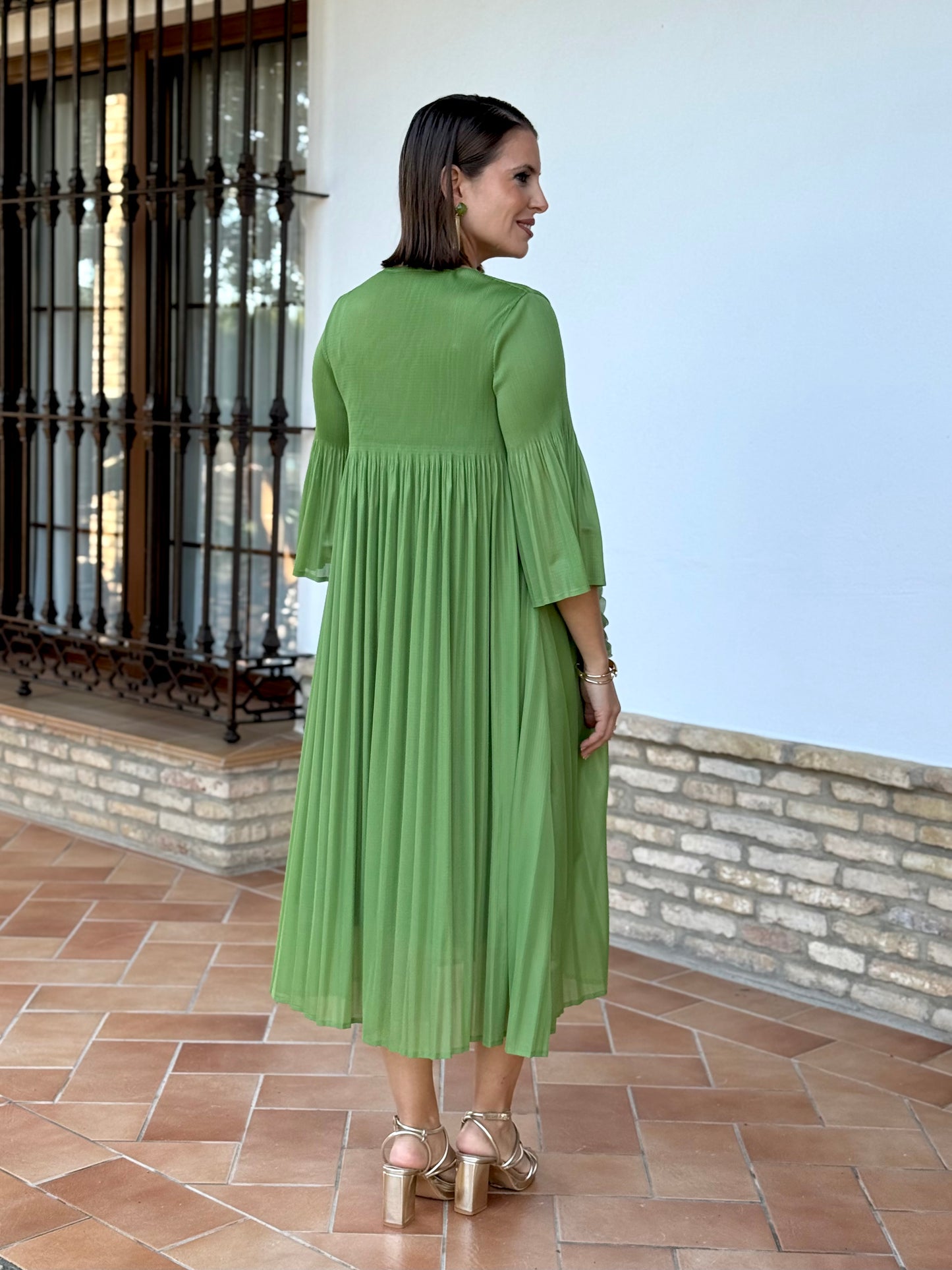 Vestido Magnolia Verde