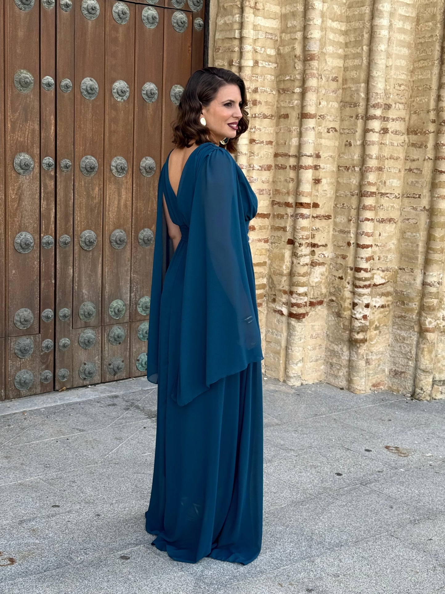 Vestido Antonela Petróleo