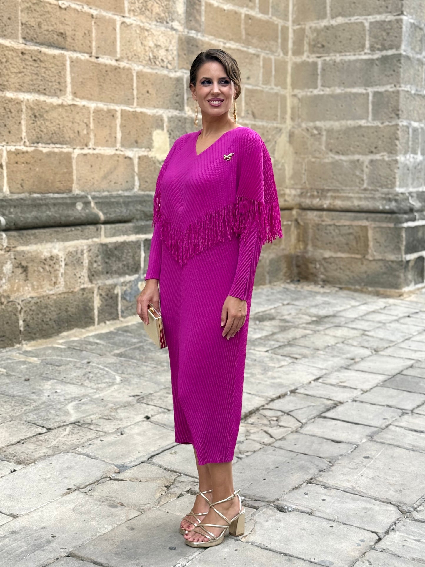 Vestido Zahara Buganvilla