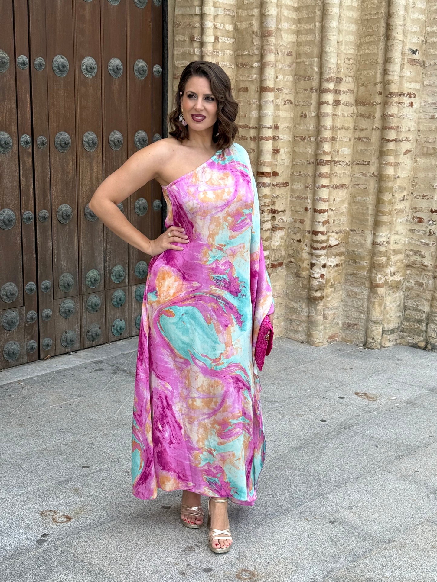 Vestido Casandra Rosa