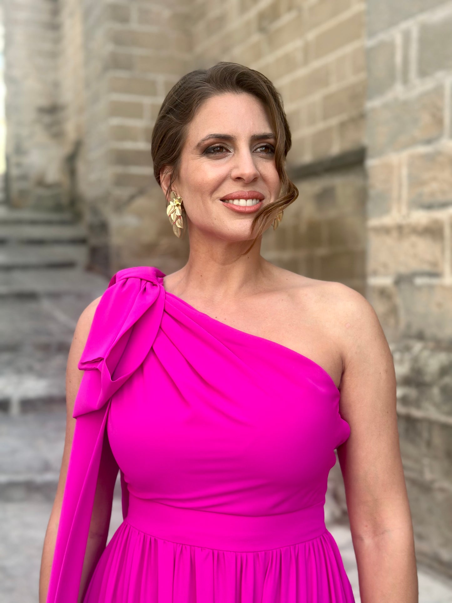 Vestido Lía Buganvilla