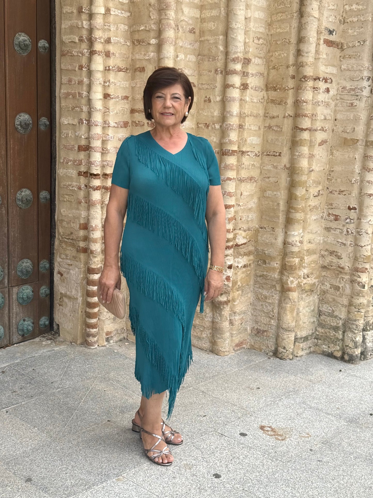 Vestido Clarisa Turquesa