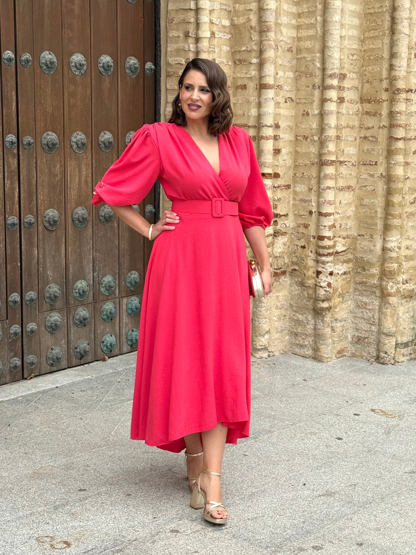 Vestido Toscana Coral