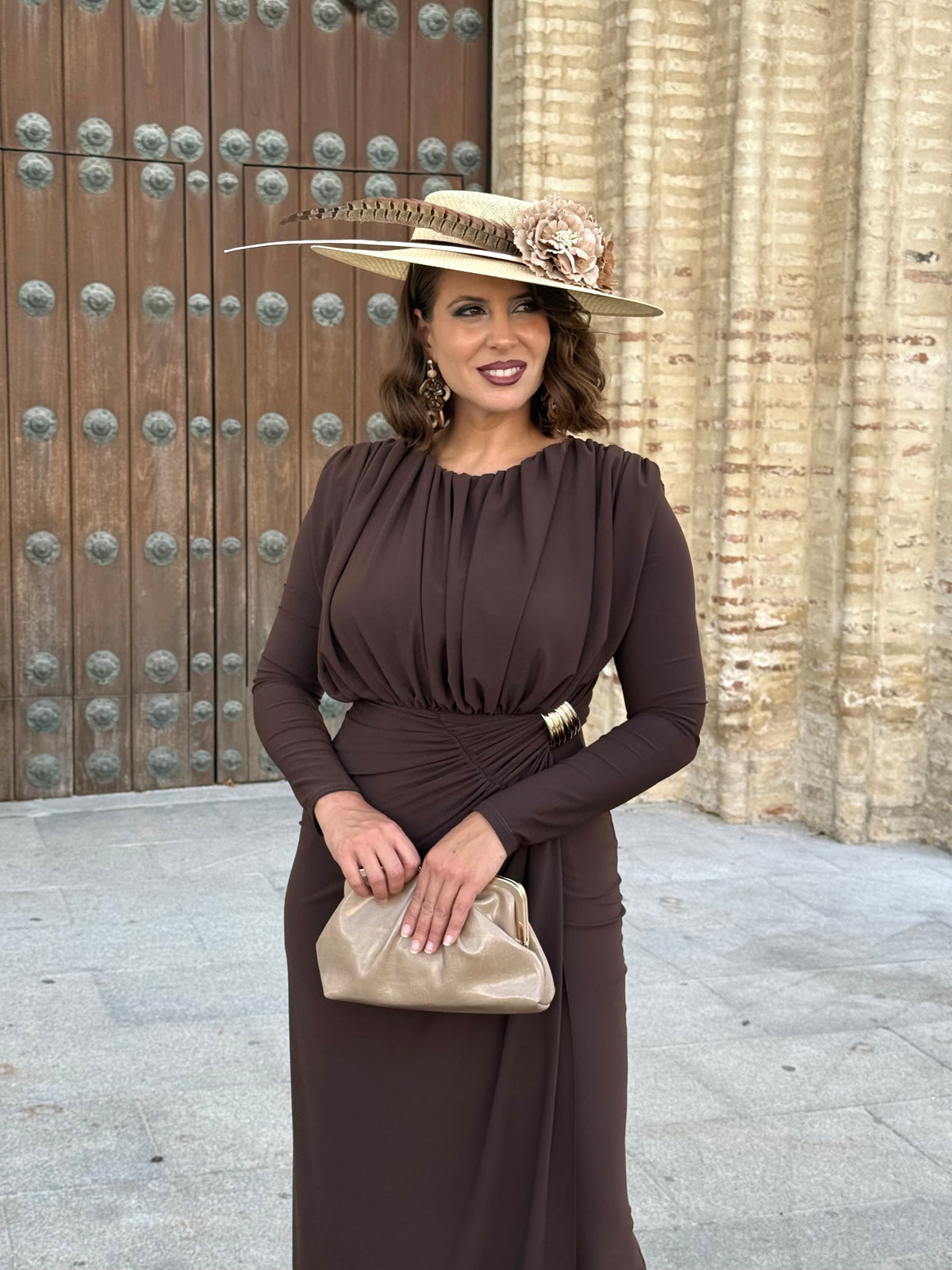 Vestido Murano Marrón