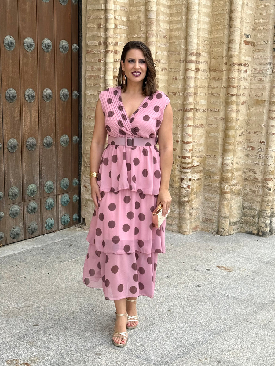 Vestido Candela Rosa