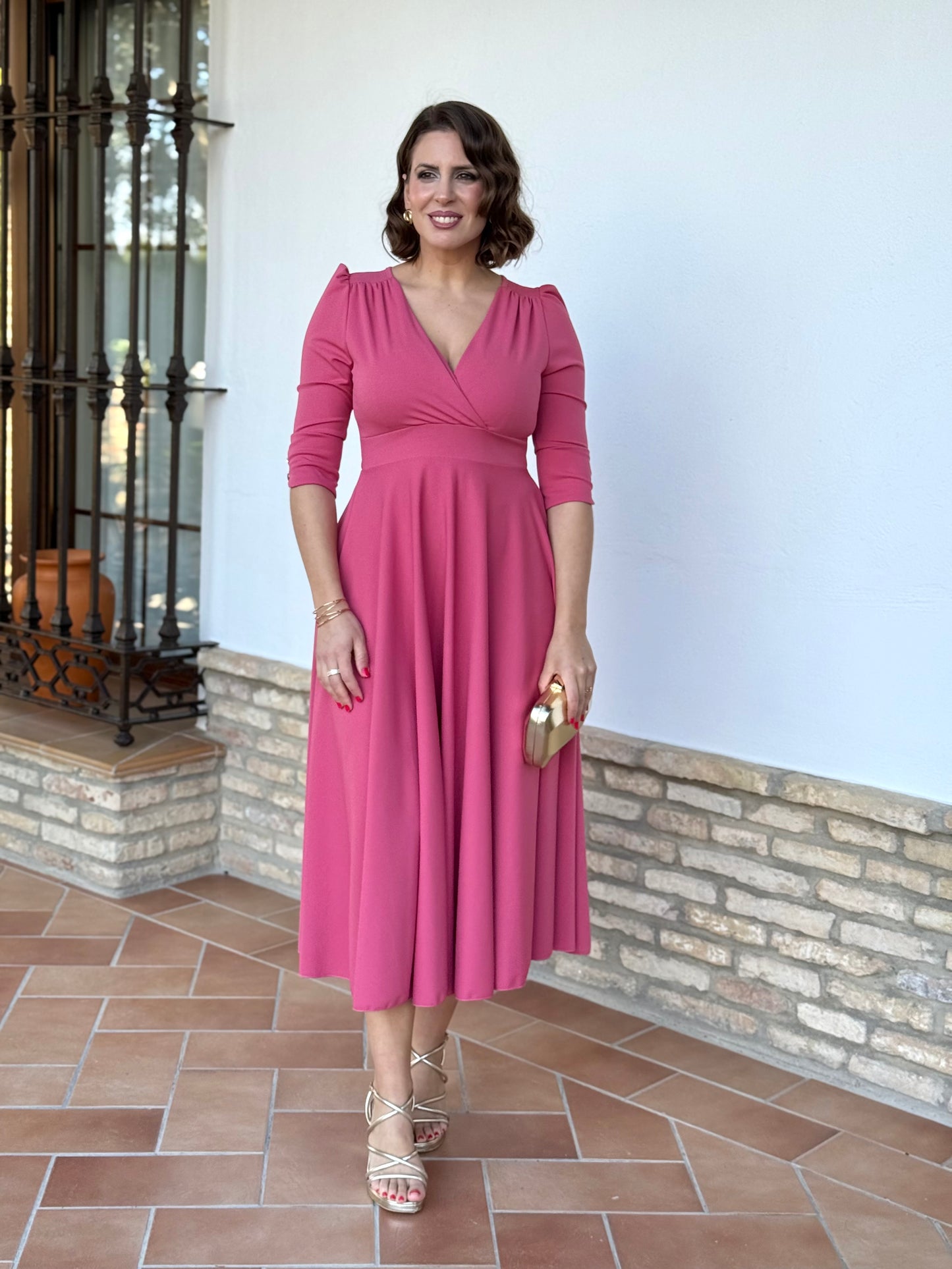 Vestido Yanet Rosa