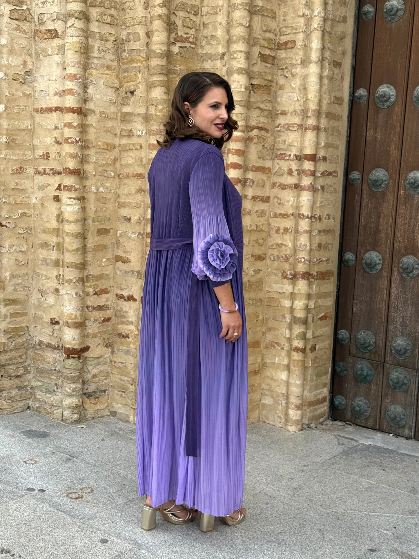 Conjunto Amatista Morado
