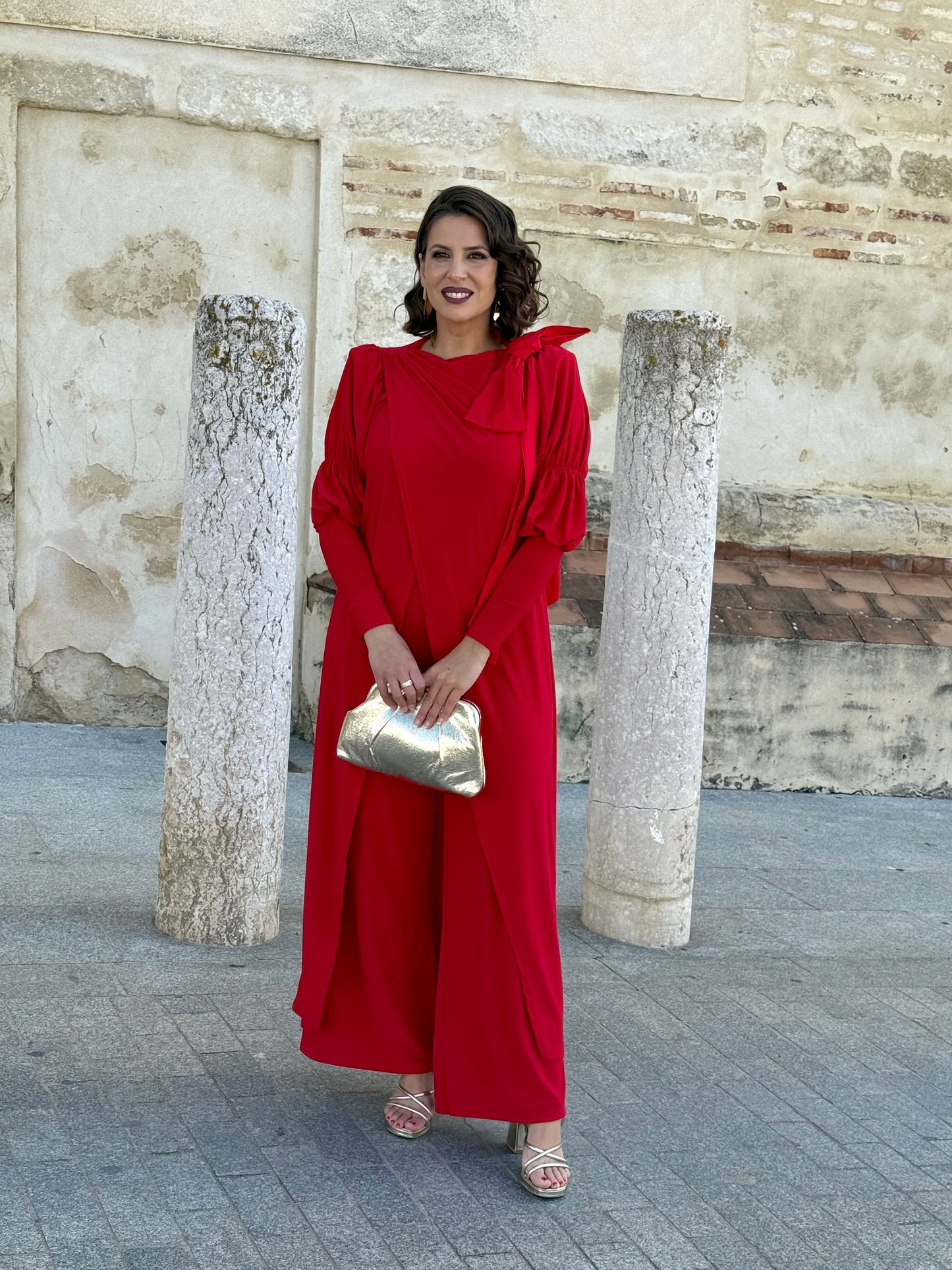 Conjunto Camelia Rojo
