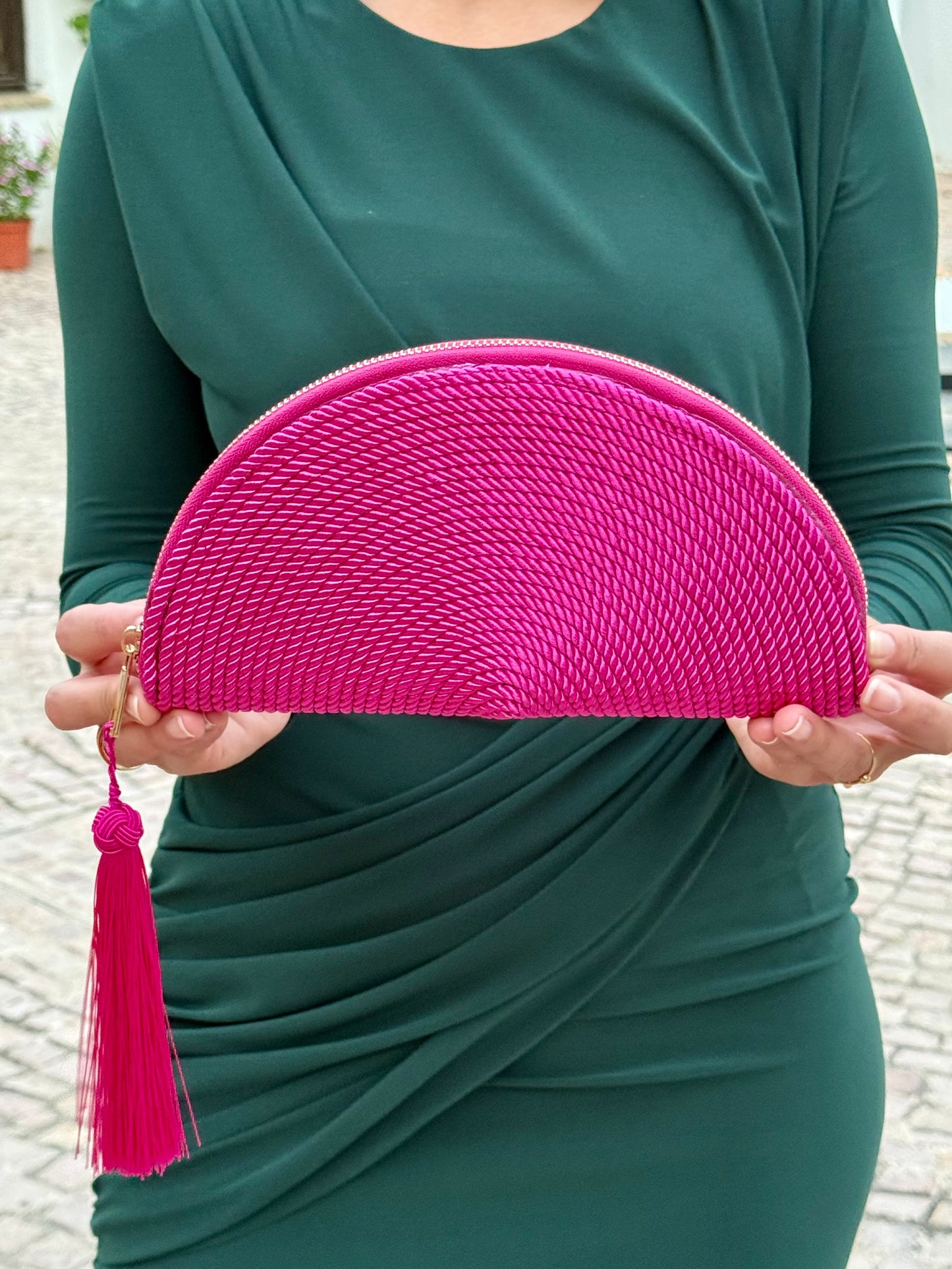 Bolso Plutón Fucsia