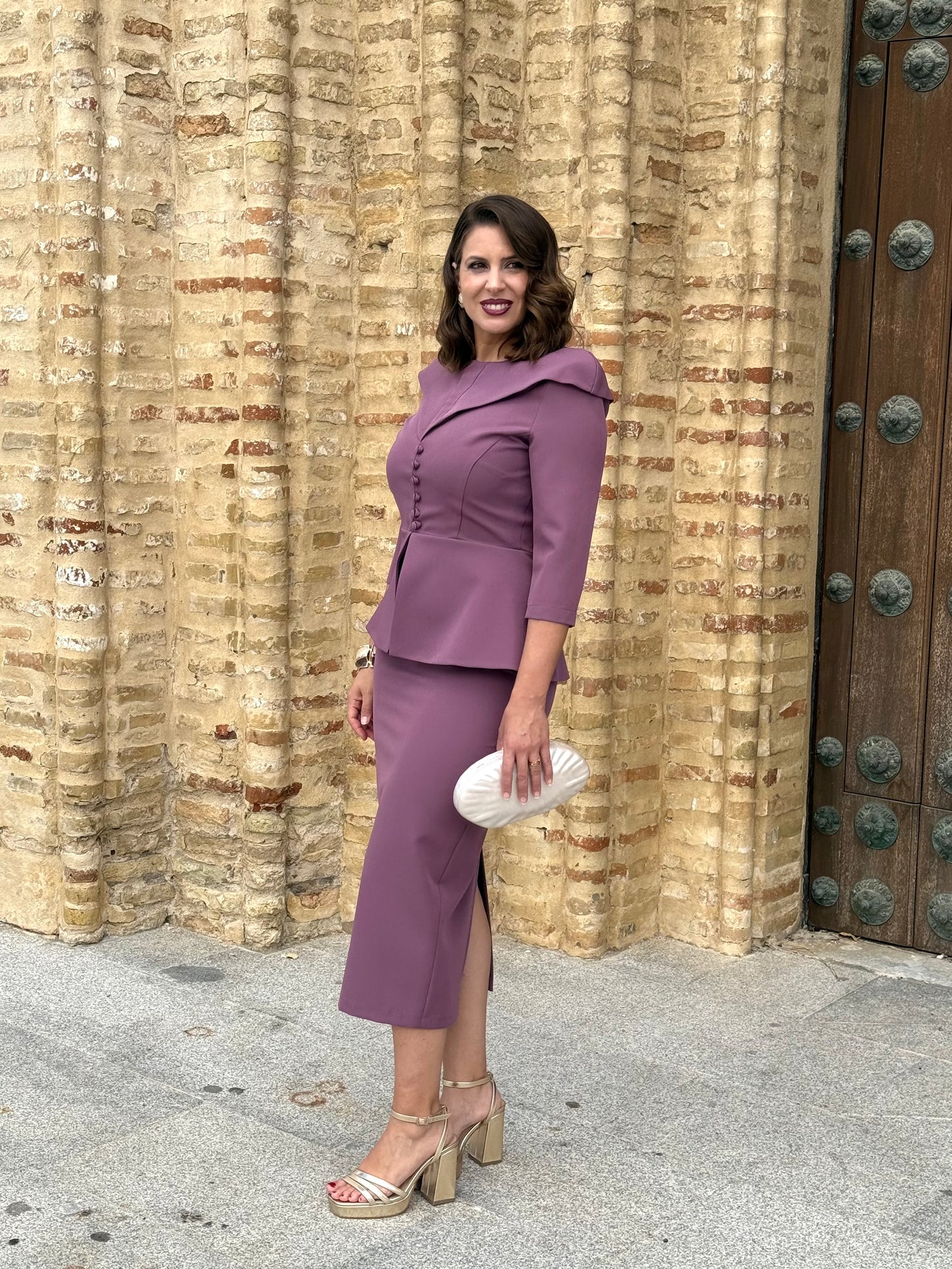 Vestido Aljarafe Malva Empolvado