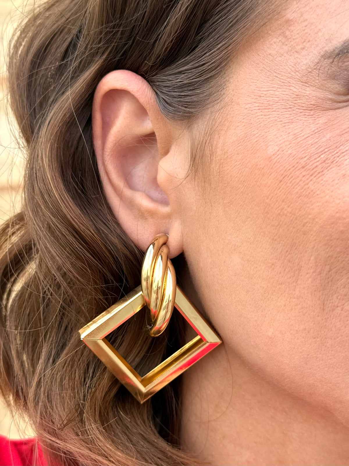 Pendientes Pili Dorados