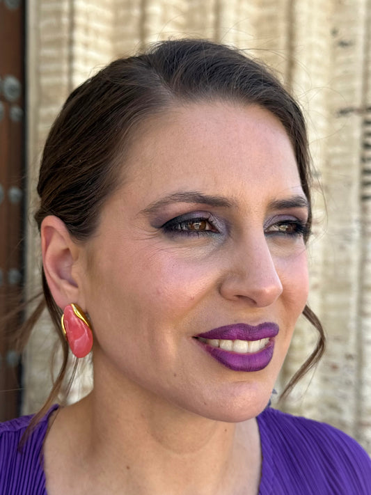 Pendientes Irene Coral