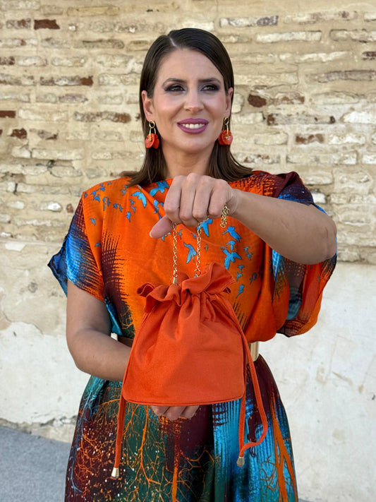 Limosnera Alejandra Naranja