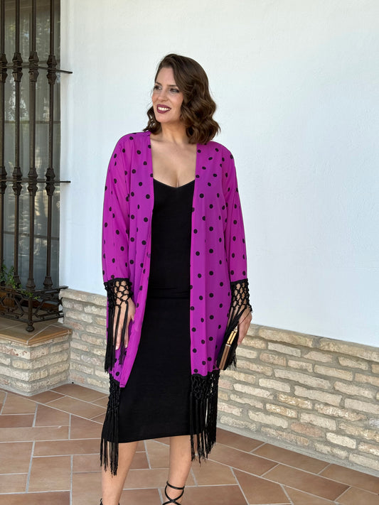 Kimono Lunares Buganvilla