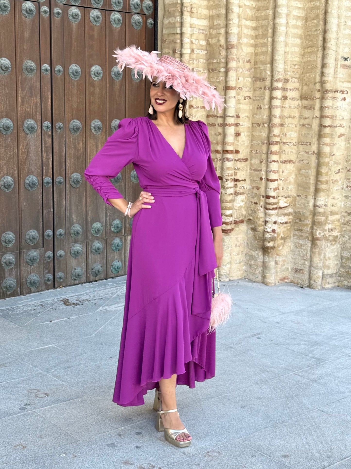 Vestido Isabela Buganvilla