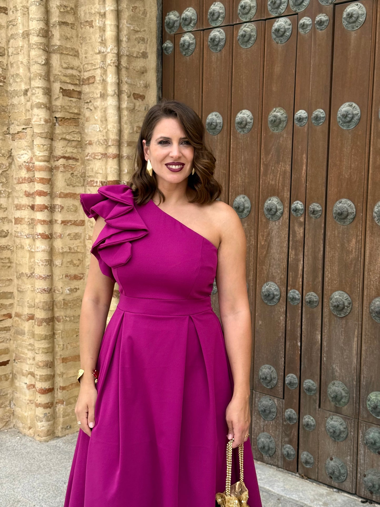 Vestido Nayara Buganvilla
