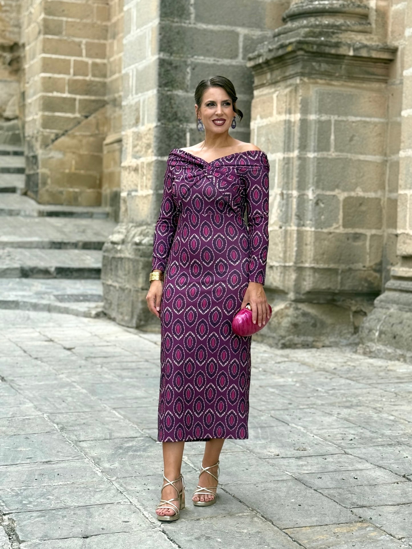 Vestido Elsa Morado
