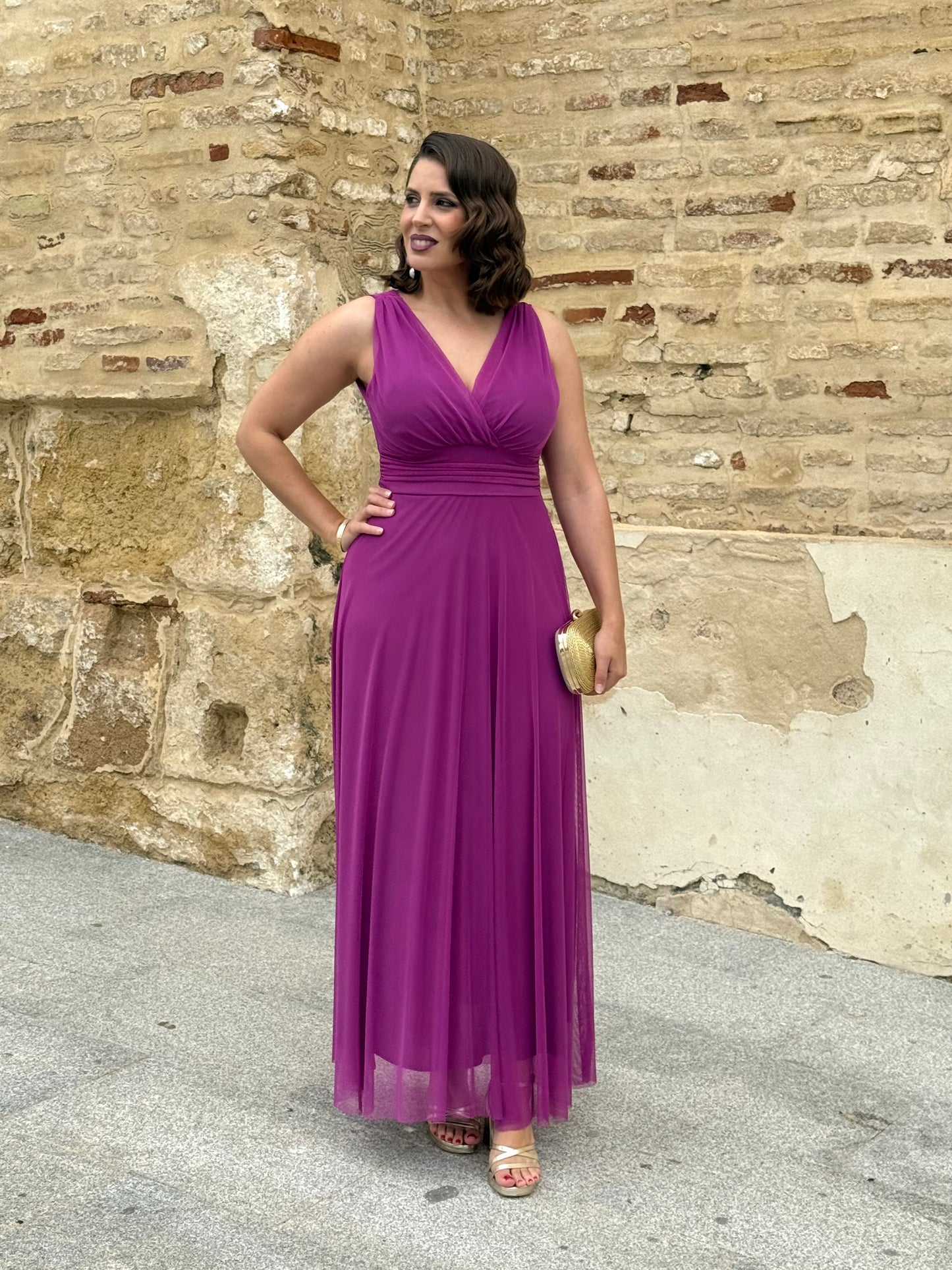 Vestido Sorella Buganvilla