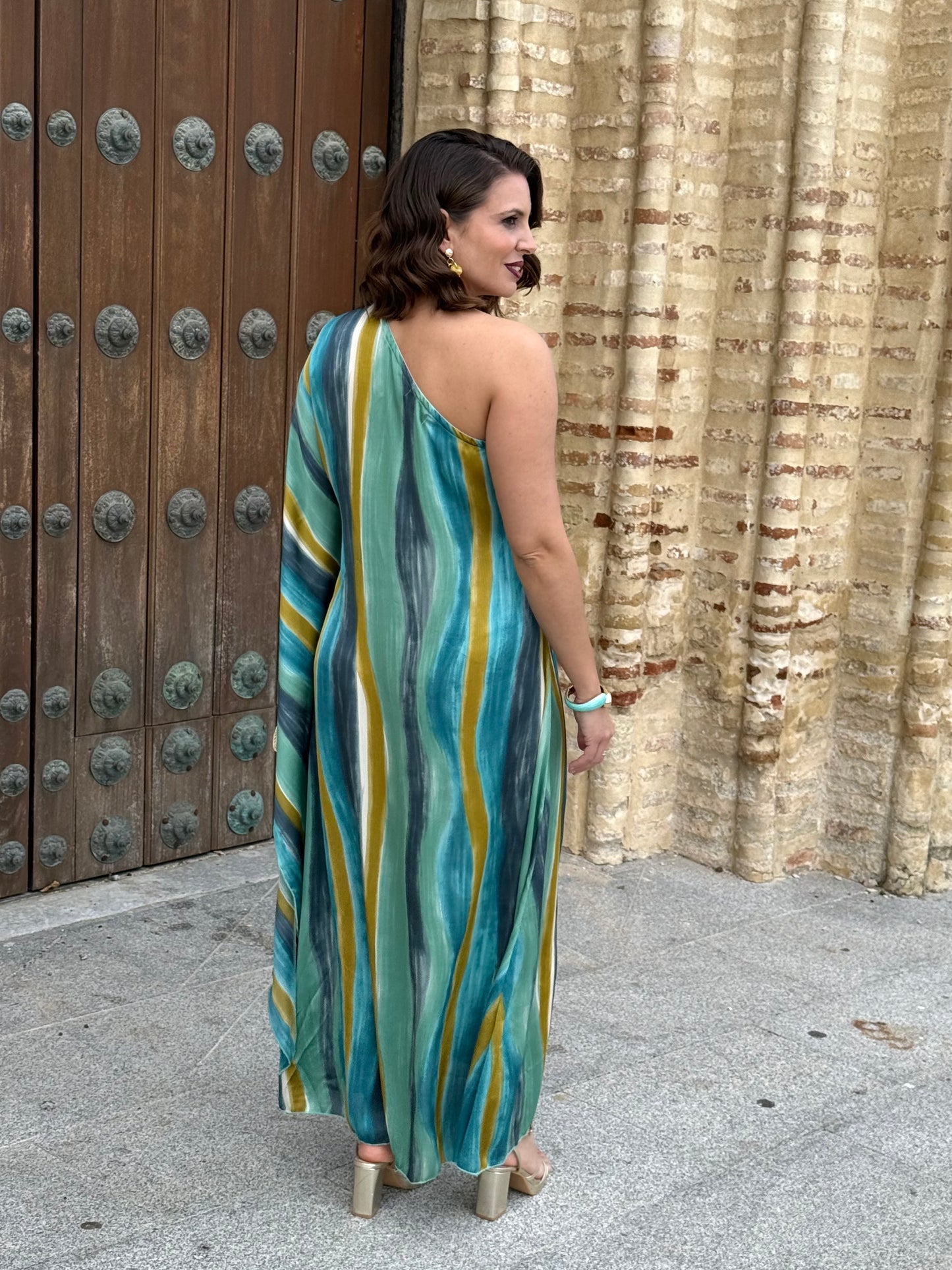 Vestido Casandra Agua Marina