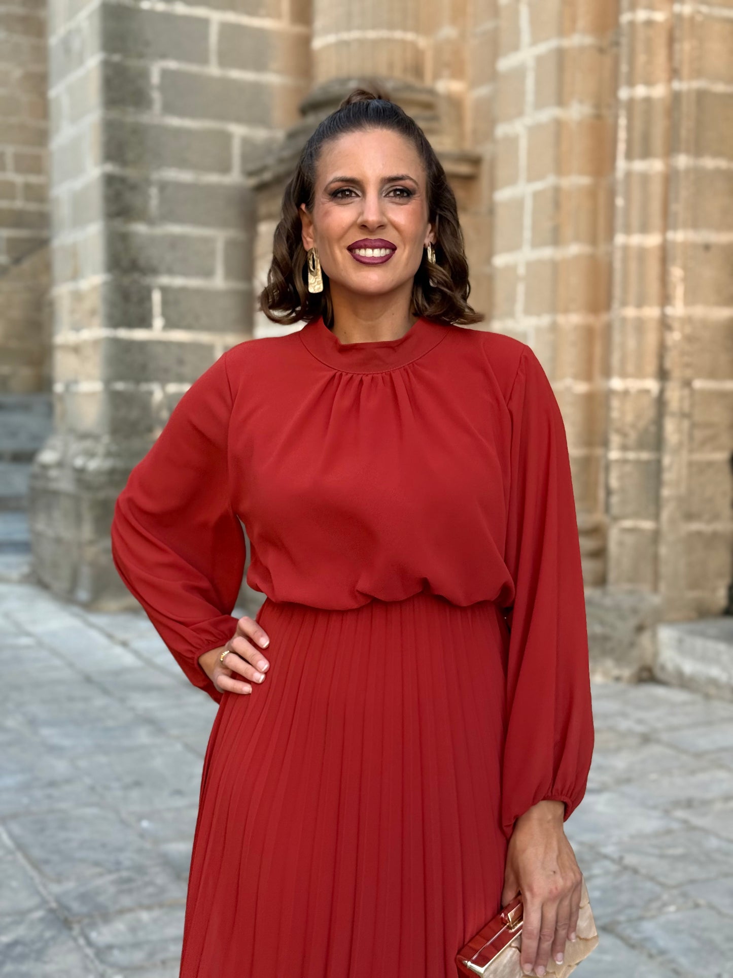 Vestido Julieta Teja