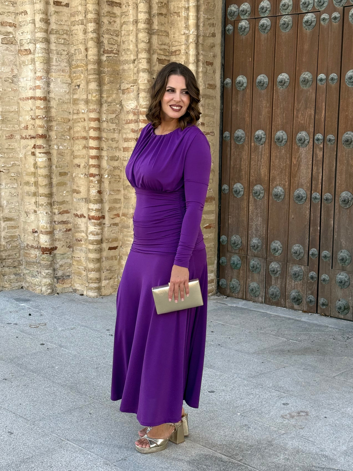 Vestido Burano Morado