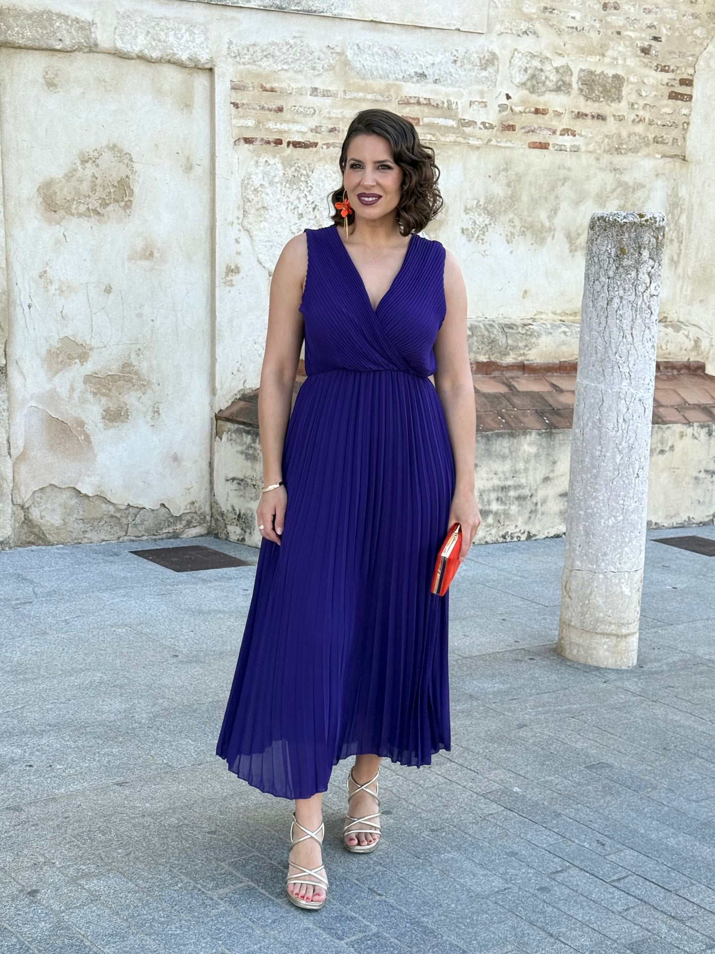Vestido Sicilia morado