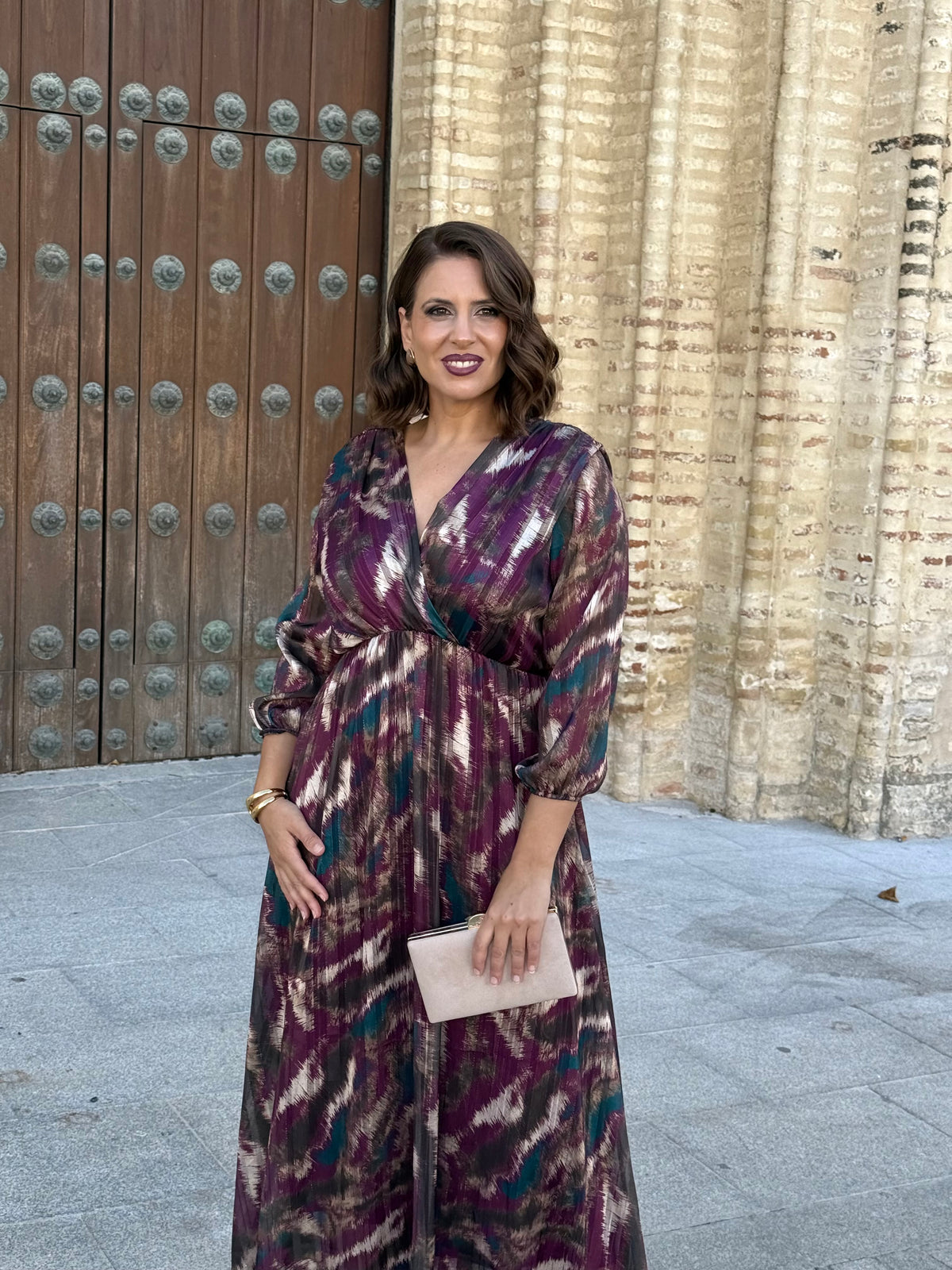 Vestido Olivia Buganvilla