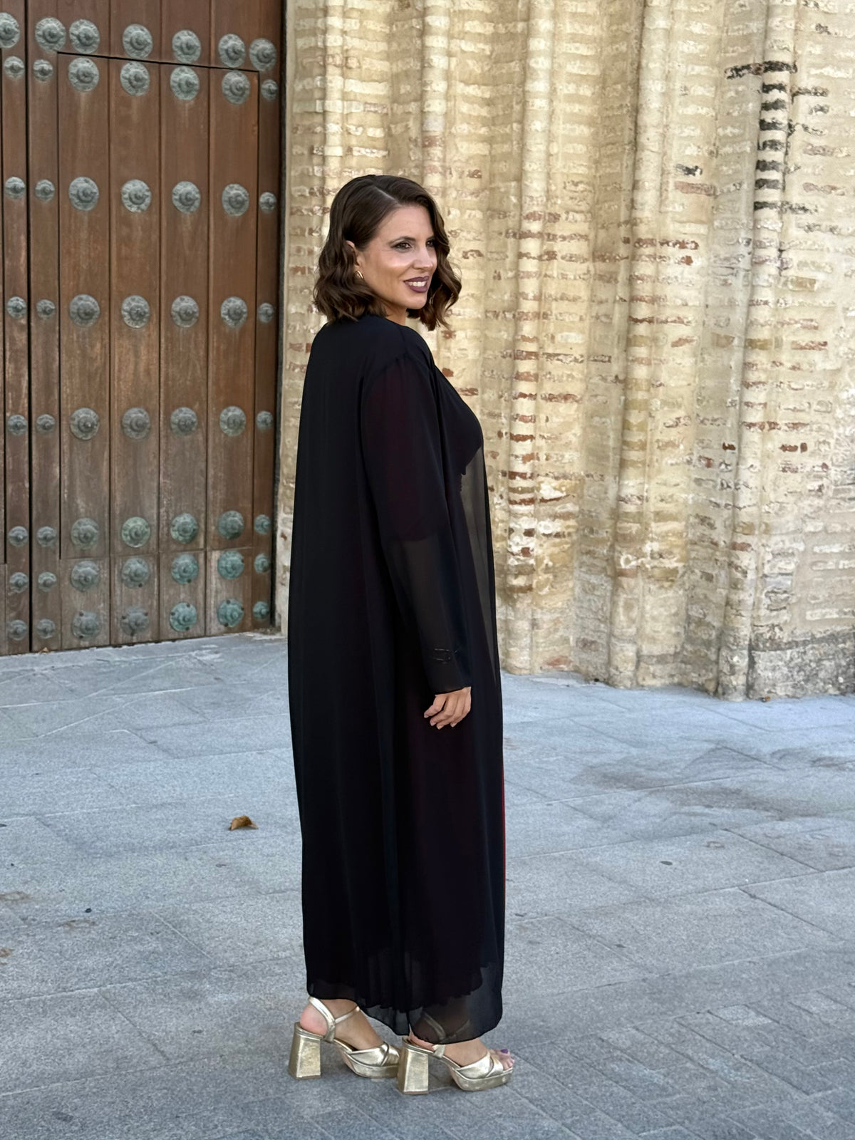 Kimono Gasa Negro