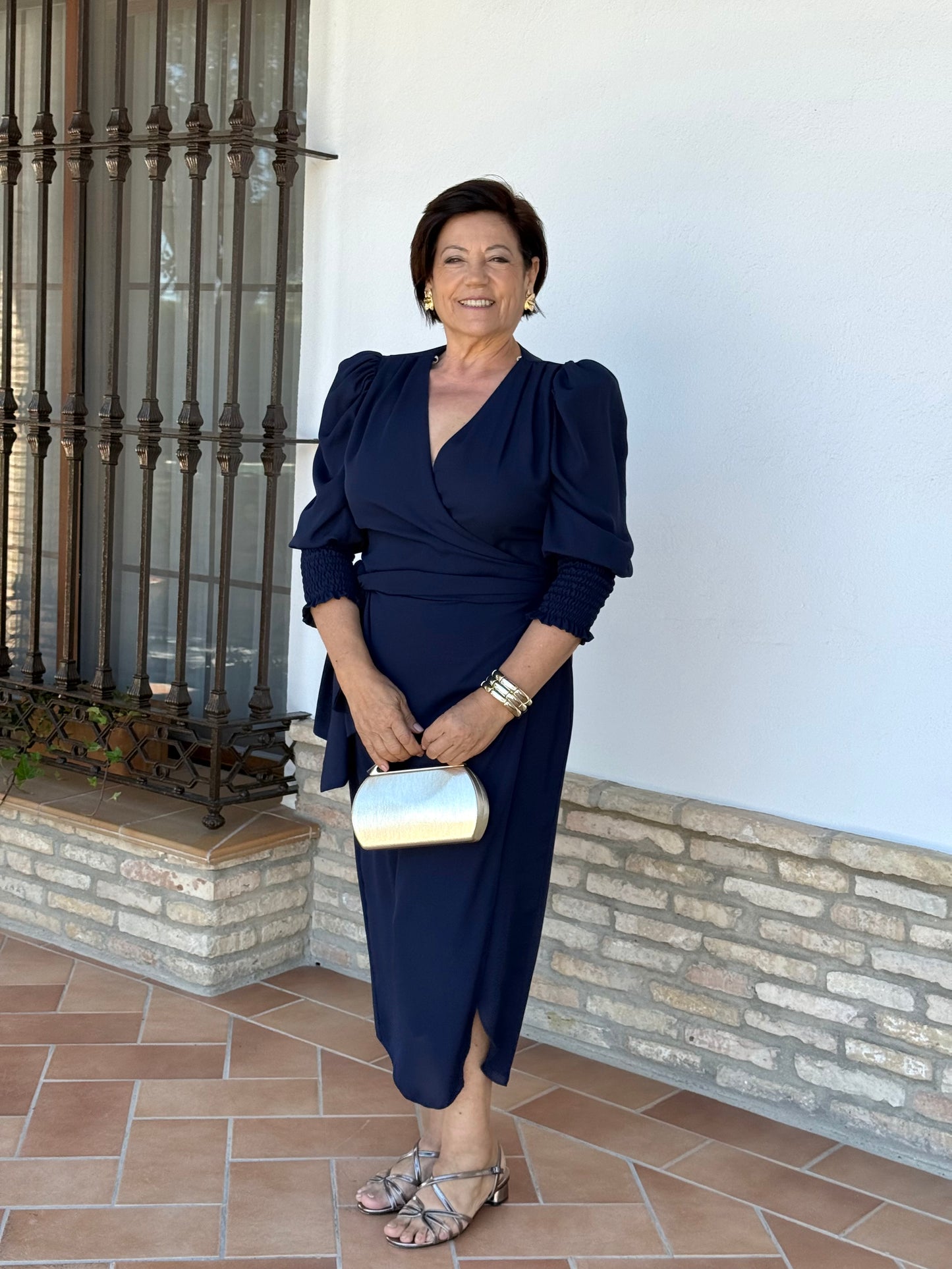 Vestido Vega Azul Marino