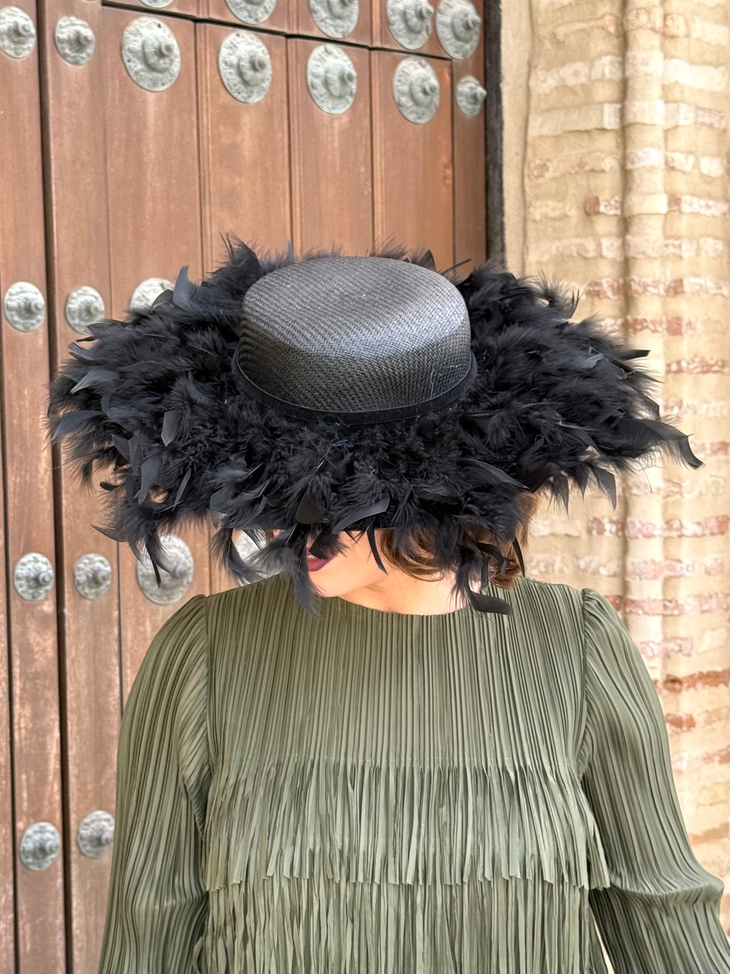 Pamela Pasión Plumas negra