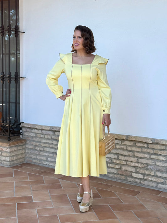 Vestido Bellaria Amarillo