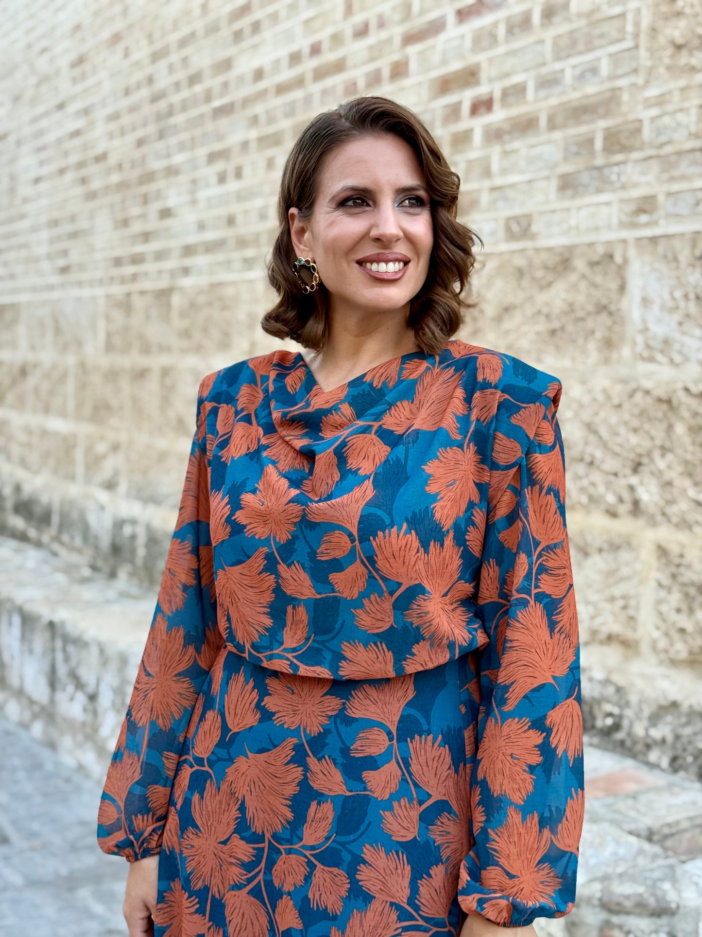 Vestido Mía Naranja
